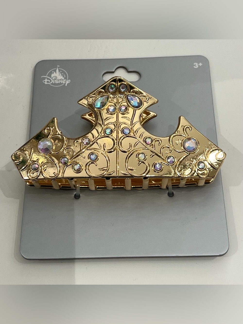 Disney Parks 2025 WDW Sleeping Beauty Princess Aurora Crown Clip New
